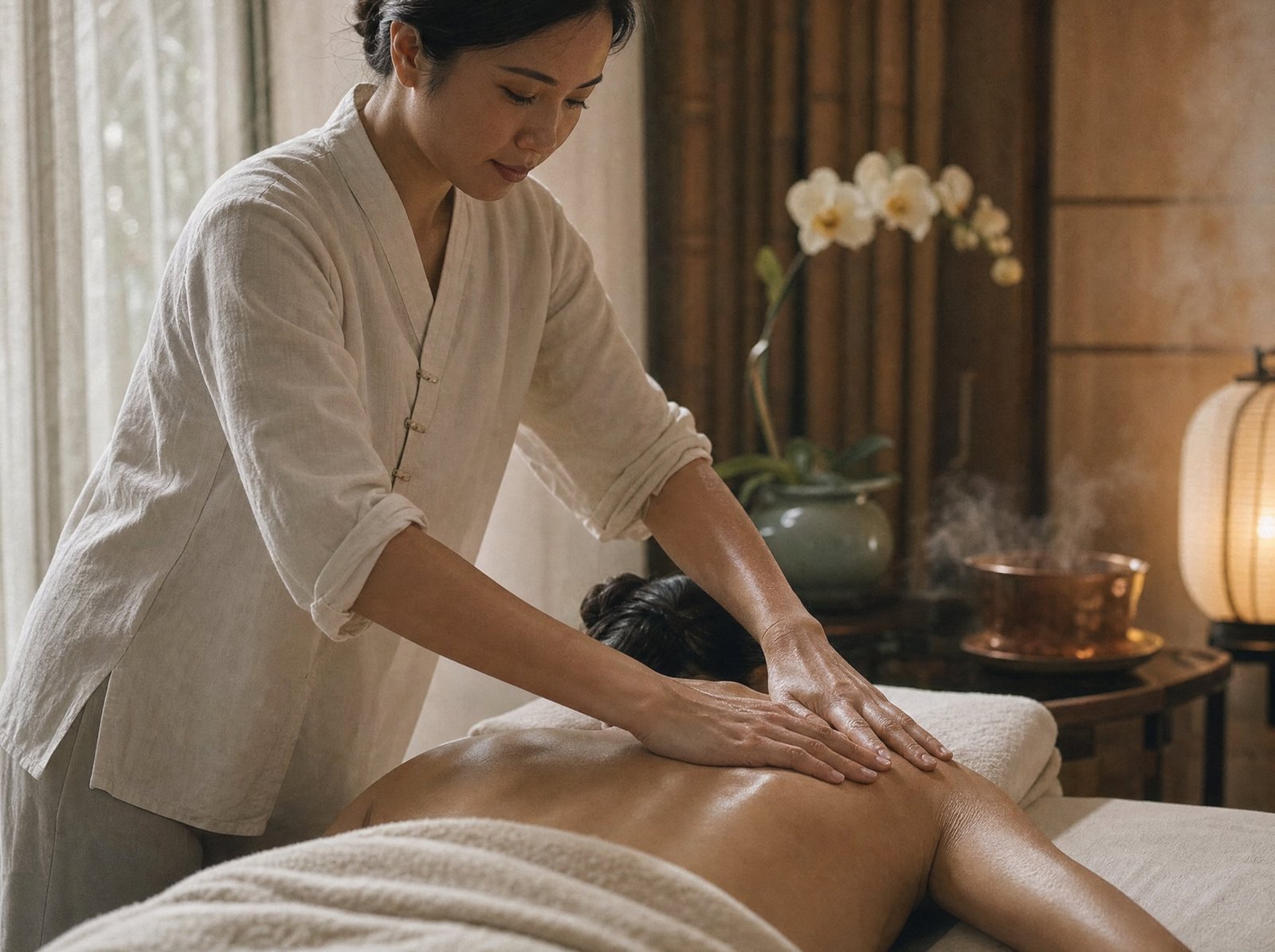 Swedish massage at Eastern Jade Spa
